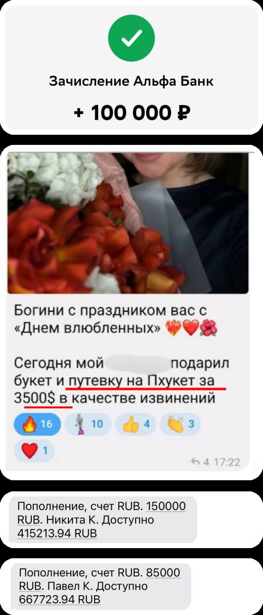 Результат ученицы 3