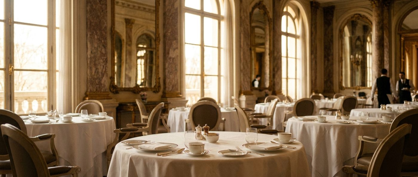Завтрак в Ritz Paris