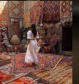 Ковры на базаре